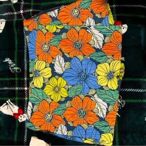 Zara Floral Women Shorts - Orange, Blue, Yellow